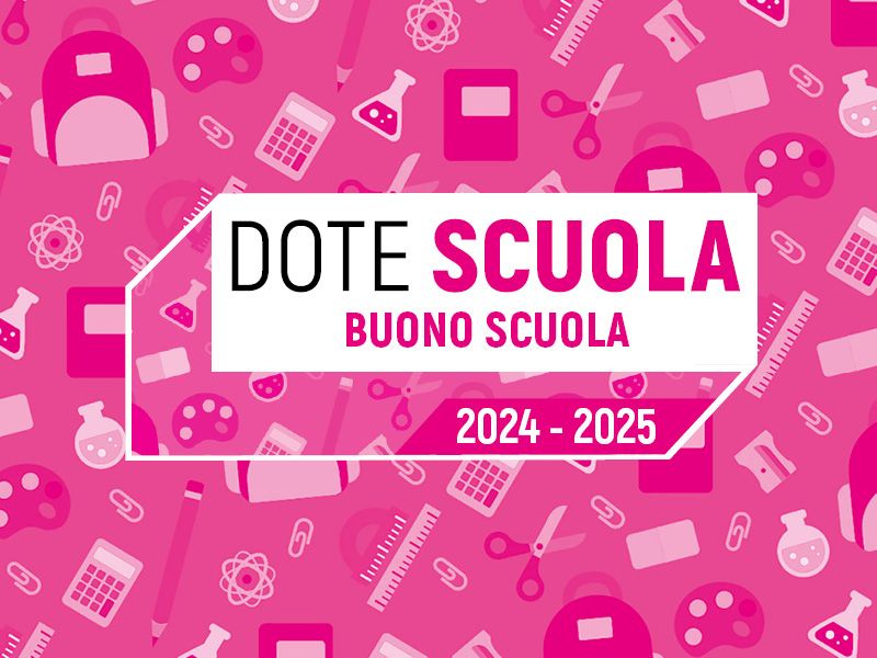 Componente Buono Scuola anno scolastico 2024/2025 