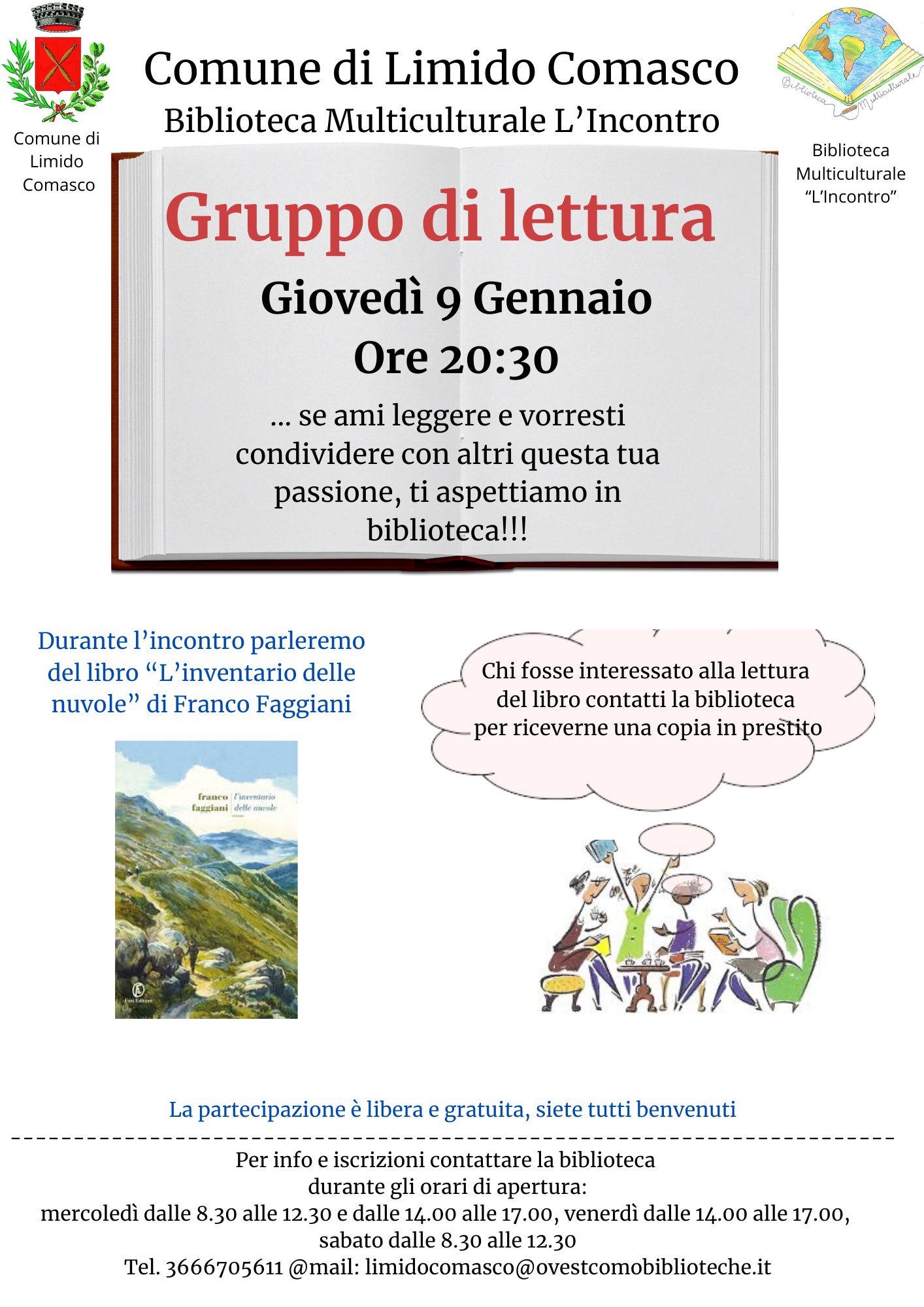 Gruppo di lettura 9 gennaio 2025